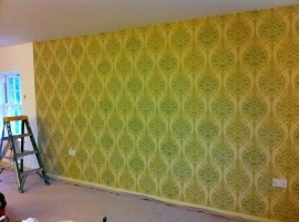 Wallpapering