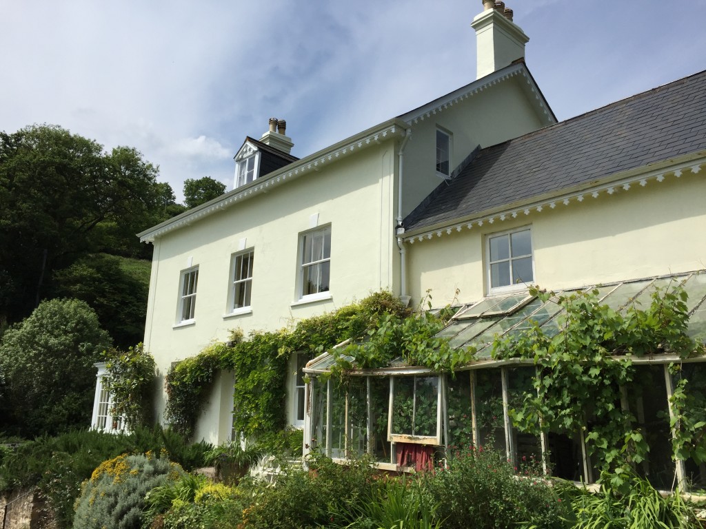 Springcombe House Salcombe Regis completion external redecoration