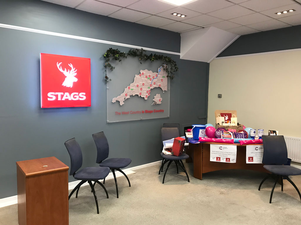 Stags Estate agents South West Commercial Office Redecoration
